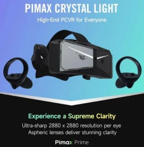 Gafas VR Pimax Crystal Light